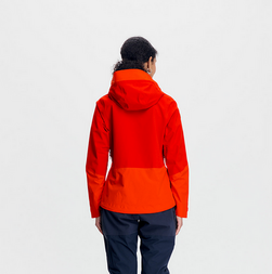 Tufte Pine Jacket W Fiery Red - Tufte