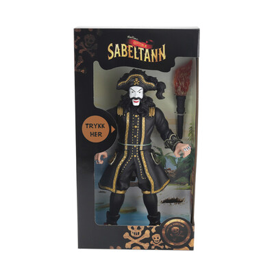 Kaptein Sabeltann - Kaptein Sabeltann m/latter 30 cm Kaptein Sabeltann - kaptein sabeltann