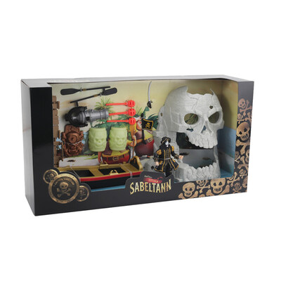 Kaptein Sabeltann - Gaveeske KS og Skalle m/brygge og robåt Gaveeske KS og Skalle m/brygge og robåt - kaptein sabeltann