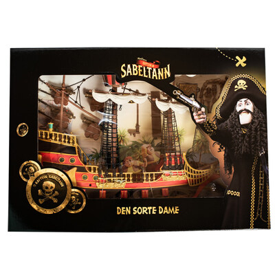 Kaptein Sabeltann - Den Sorte Dame Skute Den Sorte Dame Skute - kaptein sabeltann