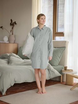 KAMPANJE! Pilen Flanell Nattskjorte 