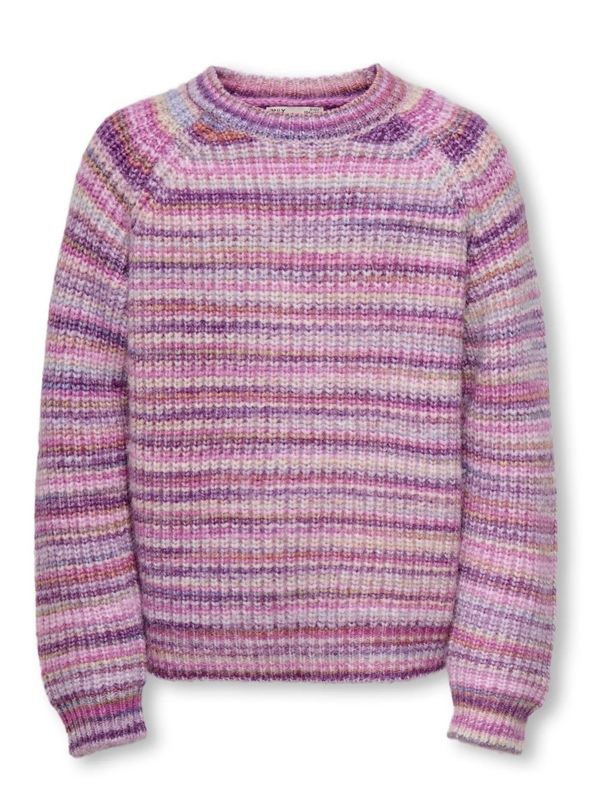 KOGCARLY-MIA L/S O-NECK KNT