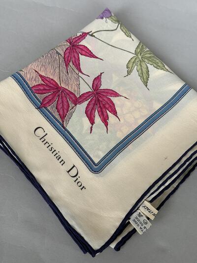 Dior Silkeskjerf  hvit - Dior