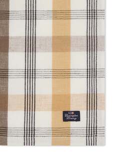 Rutet lin/bomull serviett