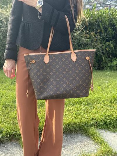 Louis Vuitton Neverfull MM  brun - Louis Vuitton