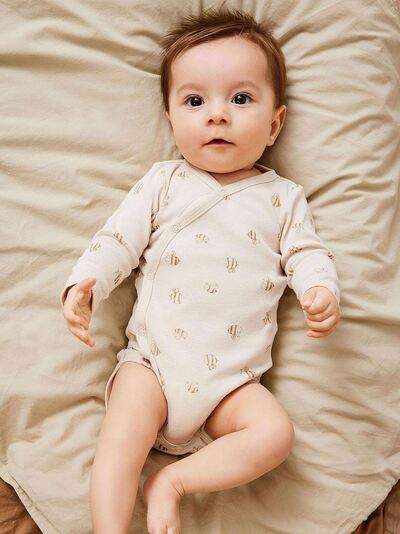 NBNBODY 2P LS WRAP RAINY DAY BEE  Rainy day - Name It