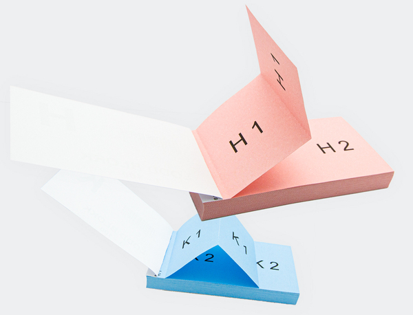 Loddblokk 1-100, 2-delt – stk.