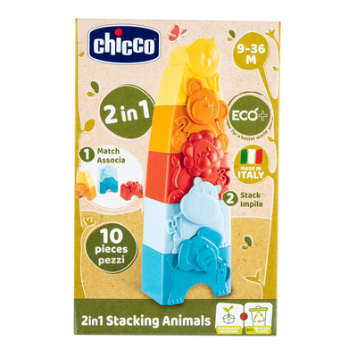 Chicco 2 in 1 Stacking Animals Stacking Animals - Chicco