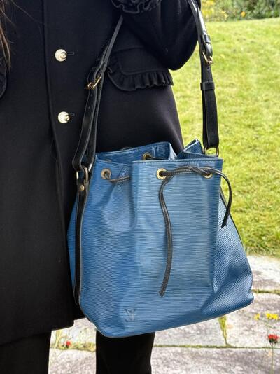 Louis Vuitton Noé PM Epi  blå - Louis Vuitton