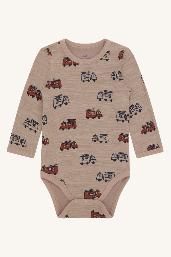 Hust & Claire Baloo Firetruck body ull/viskose fra bambus