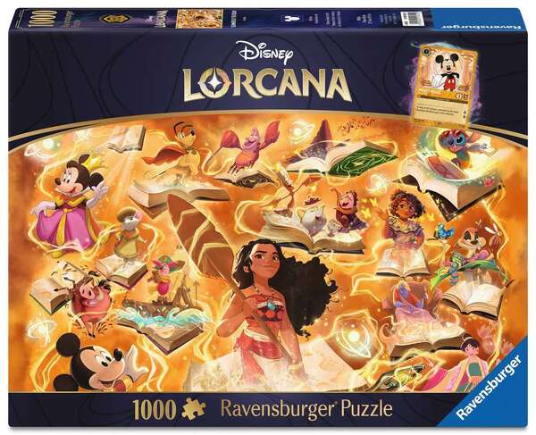Ravensburger Puslespill 1000 Glimmers of the Realm: Amber