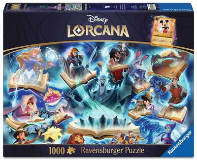 Ravensburger Puslespill 1000 Glimmers of the Realm Sapphire Sapphire - Ravensburger