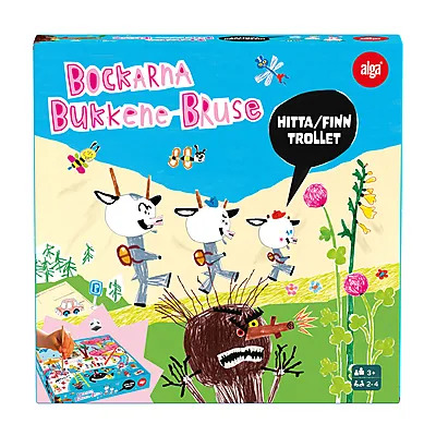 Finn trollet (Bukkene Bruse) Bukkene Bruse Spill - Brettspel