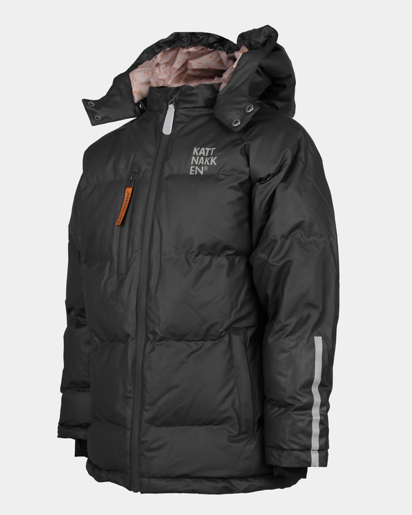 Kattnakken Bobleregnjakke Sludd Junior