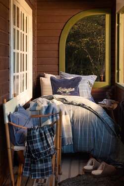 Logo putevar i økologisk bomullsfløyel