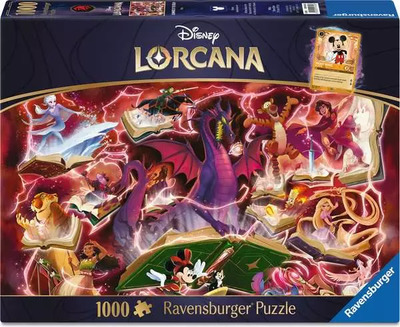 Ravensburger Puslespill 1000 Glimmers of the Realm Ruby 1000 biter - Ravensburger
