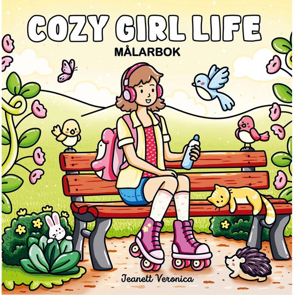 Målarbok : Cozy Girl Life