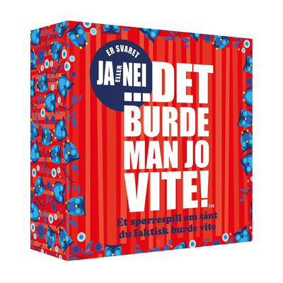 Spill Det Burde Man Jo Vite! - Ja Eller Nei Det Burde Man Jo Vite! - Ja Eller Nei - Brettspel