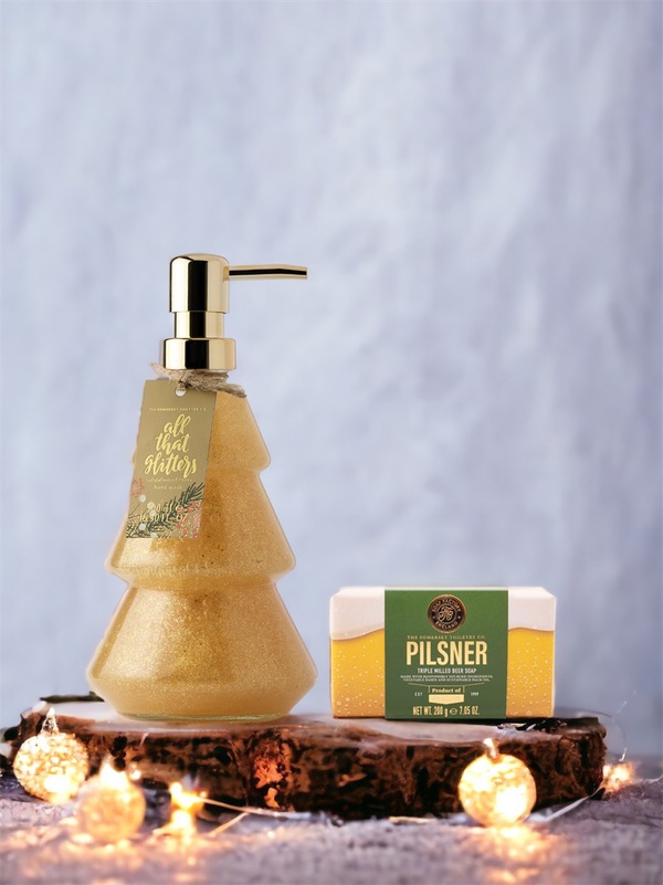 Flytende Såpe 500ml - Juletre Gull