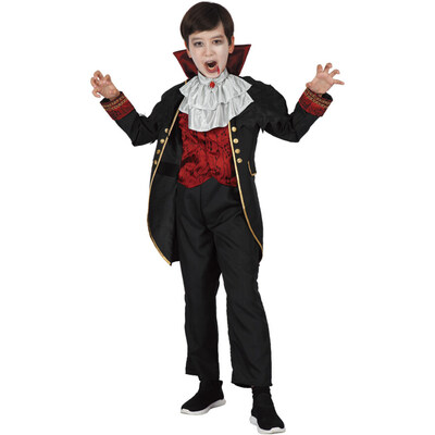 Kostyme Vampyr 120-130 cm 120-130 cm - Halloween