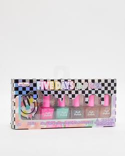 Hot Focus Fem Dager Neglelakk m/ neglefil Neglelakk - Salg