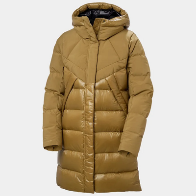 HH Winter Bliss Down Parka Dame SEPIA - Helly Hansen