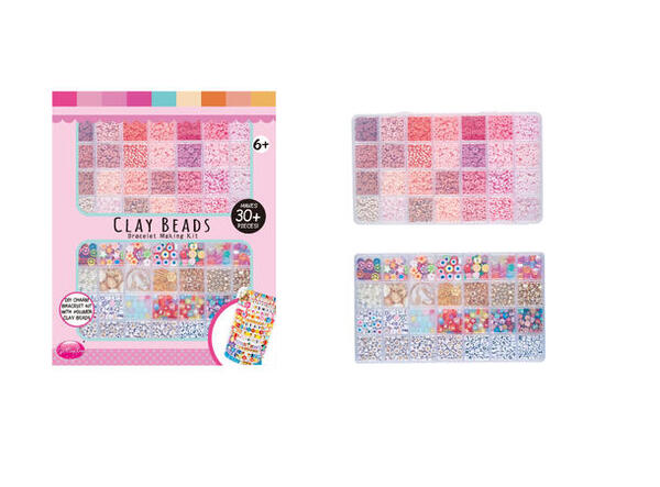 STORT PERLESETT M/CHARMS, BOKSTAVER MM.