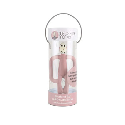 Matchstick Monkey Teething Dusty Pink Dusty pink - Matchstick Monkey