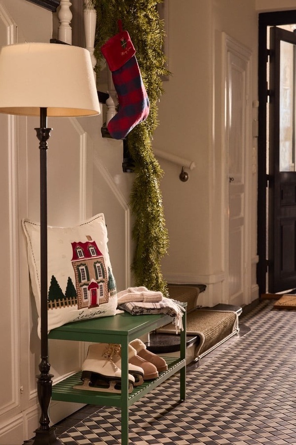 Putetrekk i Økologisk Bomull - Julehus