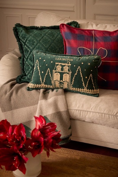 Pute i Bomullsfløyel - Winter House ikke relevant - Lexington