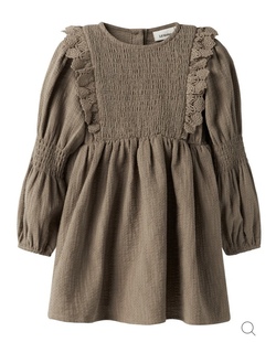 NMFROSITA LIU LS DRESS LIL  - LIL`ATELIER