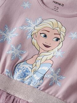 NMFOSIMI FROZEN LS TULLE DRESS 