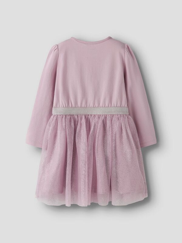 NMFOSIMI FROZEN LS TULLE DRESS 