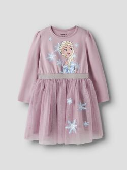 NMFOSIMI FROZEN LS TULLE DRESS 