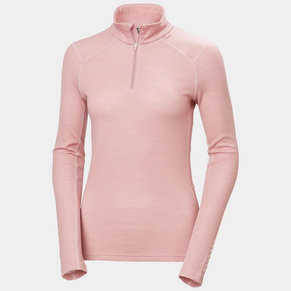 hh LIFA® Merino Midweight Half-Zip Base Layer Dame