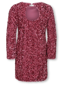 KOGCONFIDENCE LIFE LS SEQ FLRD DRESS JRS