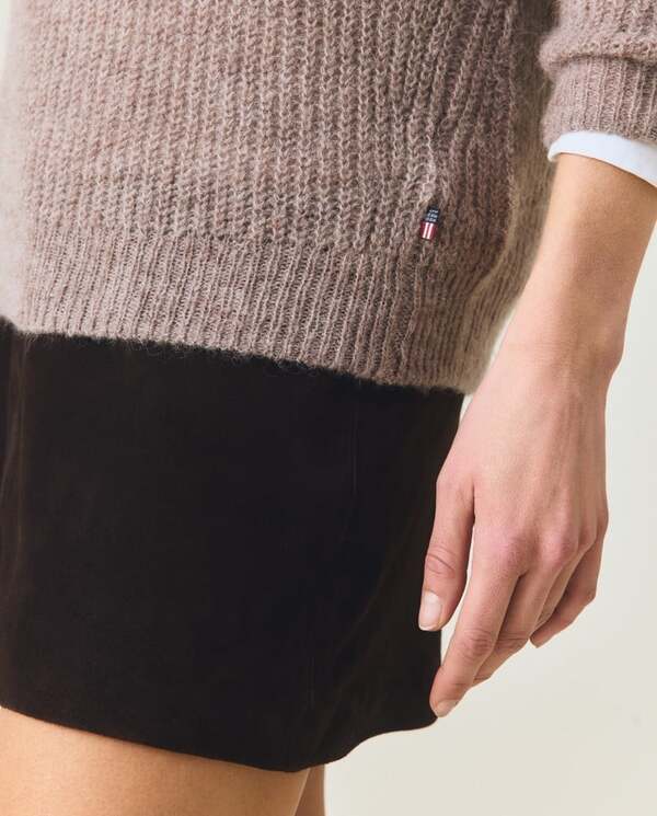 Genser Alpakablanding raglan