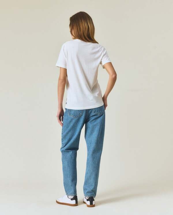 T-skjorte i bomull-modal blanding