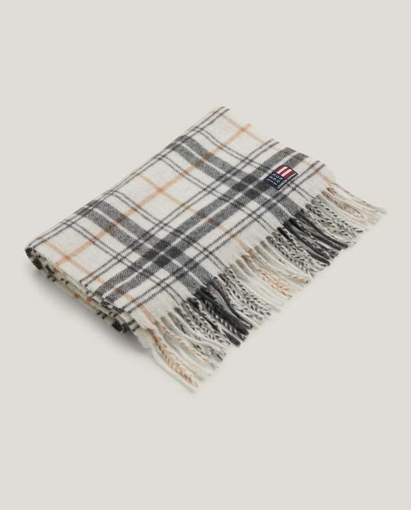 Skjerf i resirkulert ullblanding