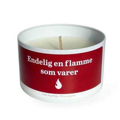 Duftlys  Endelig en flamme som varer - Happystar