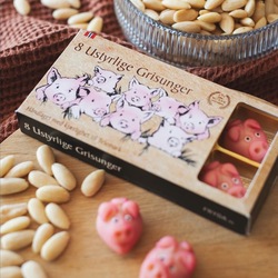 8 Ustyrlige Griseunger  - Fryda Marsipanfabrikk 