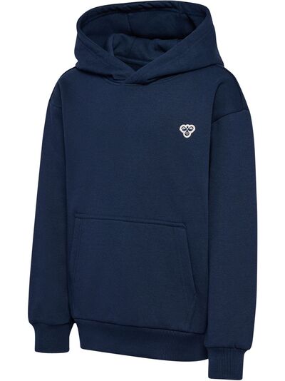 hmlJR LOOSE HOODIE BEE DRESS BLUES - Hummel