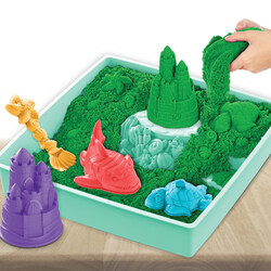 Kinetic Sand Sandbox Set - Grønn Grønn - Kinetic sand