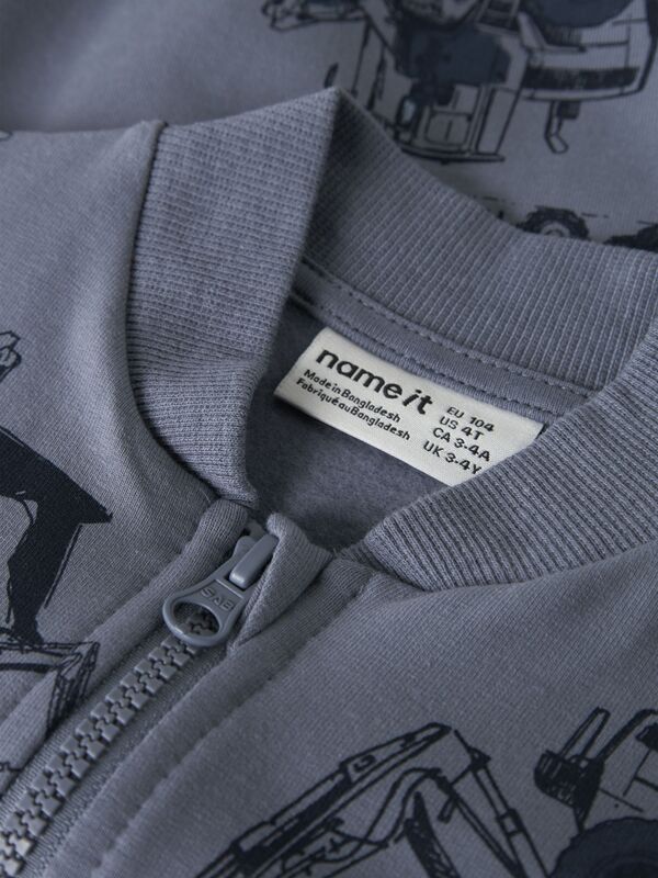 NMMSTORM LS REGULAR SWEAT CARDIGAN