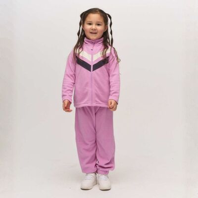 SKOGSTAD FONGEN MICROFELEECE SETT Bright purple - Skogstad Sport