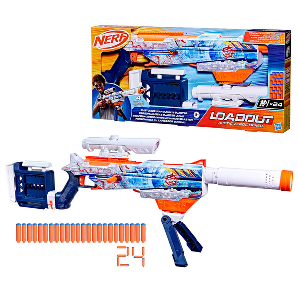 NERF Loadout Arctic Zerostrike