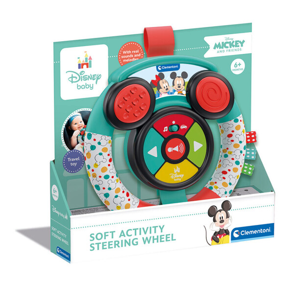 Clementoni Mickey Stroller Steering Wheel