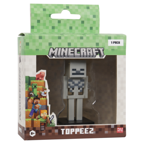 MINECRAFT 3D TOPPEEZ 1 PACK VINDU BOKS