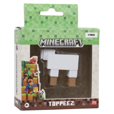 MINECRAFT 3D TOPPEEZ 1 PACK VINDU BOKS