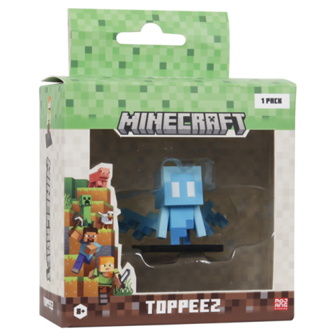 MINECRAFT 3D TOPPEEZ 1 PACK VINDU BOKS